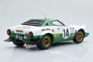 Lancia Stratos Alitalia #14 S. Munari / M. Mannucci Winners Rally Monte Carlo 1975 Minichamps 1:18 155751714 Метал — снимка 2 от 6