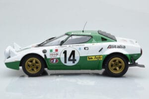 Lancia Stratos Alitalia #14 S. Munari / M. Mannucci Winners Rally Monte Carlo 1975 Minichamps 1:18 155751714 Метал — снимка 3 от 6