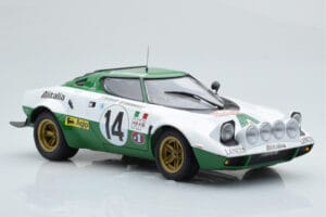 Lancia Stratos Alitalia #14 S. Munari / M. Mannucci Winners Rally Monte Carlo 1975 Minichamps 1:18 155751714 Метал — снимка 4 от 6