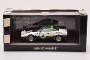 Lancia Stratos Alitalia #4 B. Waldegaard / H. Thorzelius Winner Rally Sweden 1975 Minichamps 1:43 430751204 Метал — снимка 4 от 4