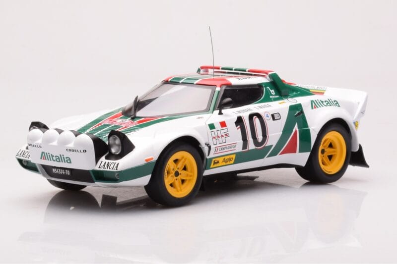 Lancia Stratos HF #10 S. Munari / S. Maiga Rally Monte Carlo 1976 IXO 1:18
