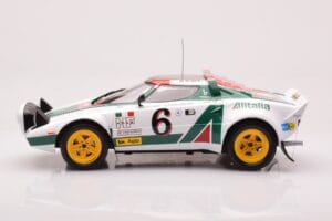 Lancia Stratos HF #6 B. Waldegård / H. Thorszelius Rally Monte Carlo 1976 IXO 1:18 18RMC162B Метал — снимка 3 от 6
