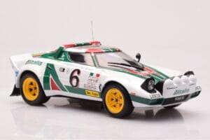 Lancia Stratos HF #6 B. Waldegård / H. Thorszelius Rally Monte Carlo 1976 IXO 1:18 18RMC162B Метал — снимка 4 от 6