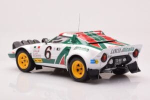 Lancia Stratos HF #6 B. Waldegård / H. Thorszelius Rally Monte Carlo 1976 IXO 1:18 18RMC162B Метал — снимка 5 от 6