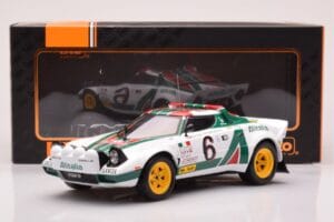 Lancia Stratos HF #6 B. Waldegård / H. Thorszelius Rally Monte Carlo 1976 IXO 1:18 18RMC162B Метал — снимка 6 от 6