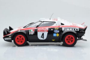 Lancia Stratos Pirelli #4 M. Alen / I. Kivimaki Winners Rally Sanremo 1978 Minichamps 1:18 155781704 Метал — снимка 3 от 6