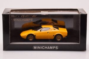Lancia Stratos Жълт Minichamps 1:43 430125020 Метал — снимка 4 от 4