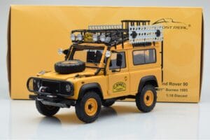 Land Rover Defender 90 Camel Trophy Borneo 1985 Almost Real 1:18 810213 Метал — снимка 8 от 8