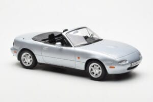 Mazda MX-5 NA Сребрист Norev 1:18 188023 Метал — снимка 5 от 7