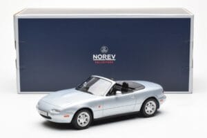 Mazda MX-5 NA Сребрист Norev 1:18 188023 Метал — снимка 7 от 7