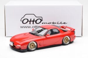 Mazda RX-7 FD Khyzyl Saleem Червен Otto 1:18 OT1062 Смола — снимка 6 от 6