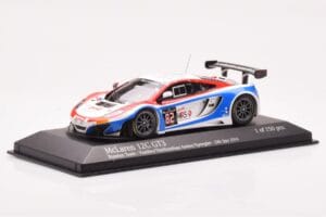 McLaren 12C GT3 #82 Russian Team A. Vasiliev / D. Vasiliauskas / M. Asmer / B. Spengler Spa 24 Hours 2014 Minichamps 1:43 437 — снимка 2 от 4