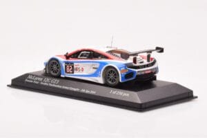 McLaren 12C GT3 #82 Russian Team A. Vasiliev / D. Vasiliauskas / M. Asmer / B. Spengler Spa 24 Hours 2014 Minichamps 1:43 437 — снимка 3 от 4