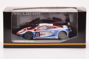 McLaren 12C GT3 #82 Russian Team A. Vasiliev / D. Vasiliauskas / M. Asmer / B. Spengler Spa 24 Hours 2014 Minichamps 1:43 437 — снимка 4 от 4