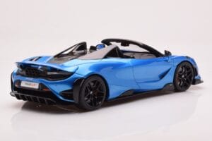 McLaren 765LT Spider Син GT Spirit 1:18 GT886 Смола — снимка 2 от 6
