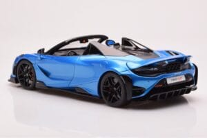 McLaren 765LT Spider Син GT Spirit 1:18 GT886 Смола — снимка 5 от 6