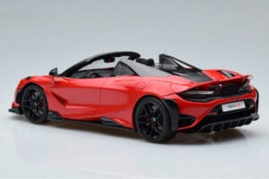 McLaren 765LT Spider Червен GT Spirit 1:18 GT420 Смола — снимка 5 от 6