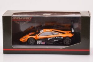 McLaren F1 GTR #53 Giroix Racing D. Giroix / C. Deletraz / L. Sala 24 Hours of Le Mans 1996 Minichamps 1:43 530164353 Метал — снимка 4 от 4