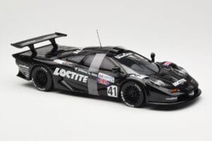 McLaren F1 GTR Loctite #27 T. Bäscher / R. Capello / E. Pirro 24 Hours of Le Mans 1998 UT Models 1:18 39821 Метал — снимка 4 от 6