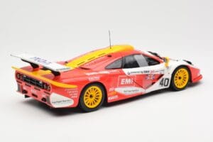 McLaren F1 GTR #40 J. O'Rourke / M. Sugden / P. Auberlein EMI 24 Hours of Le Mans 1996 UT Models 1:18 39820 Метал — снимка 2 от 6