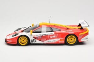 McLaren F1 GTR #40 J. O'Rourke / M. Sugden / P. Auberlein EMI 24 Hours of Le Mans 1996 UT Models 1:18 39820 Метал — снимка 3 от 6