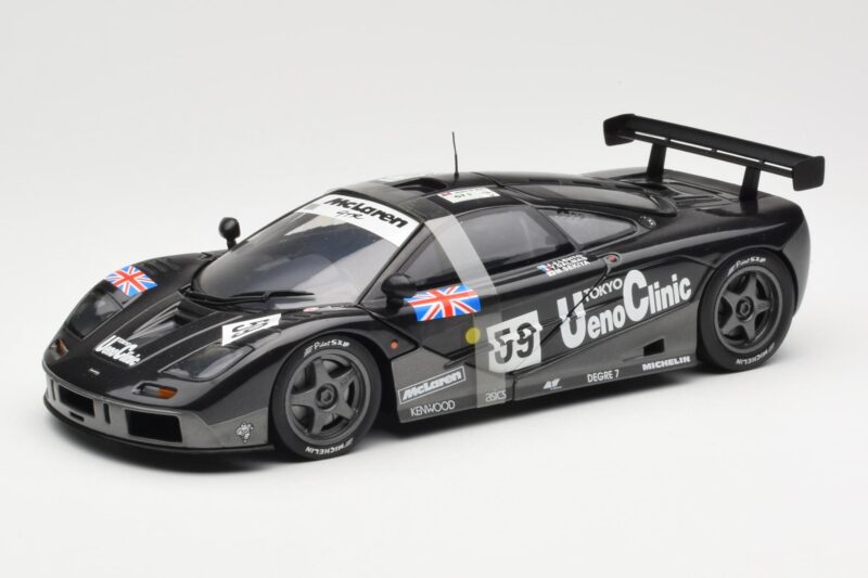 McLaren F1 GTR #59 J-J. Lehto / Y. Dalmas / M. Sekiya 24 Hours of Le Mans Winner 1995 UT Models 1:18