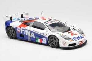 McLaren F1 GTR #38 M. Duez / M. Soper / E. Lafitte Team Bigazzi 24 Hours of Le Mans 1996 UT Models 1:18 80439421484 Метал — снимка 4 от 6