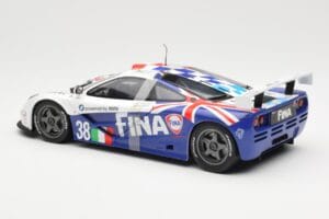 McLaren F1 GTR #38 M. Duez / M. Soper / E. Lafitte Team Bigazzi 24 Hours of Le Mans 1996 UT Models 1:18 80439421484 Метал — снимка 5 от 6