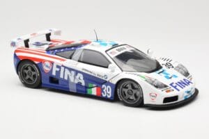 McLaren F1 GTR #39 N. Piquet / J. Cecotto / D. Sullivan Team Bigazzi 24 Hours of Le Mans 1996 UT Models 1:18 80439421485 Мета — снимка 2 от 6