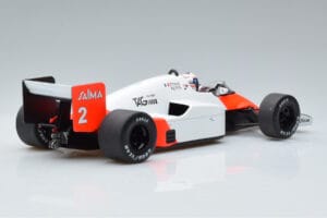 McLaren MP4/2B Marlboro #2 A. Prost Monaco GP Winner World Champion 1985 MCG 1:18 MCG18606F Метал — снимка 2 от 6