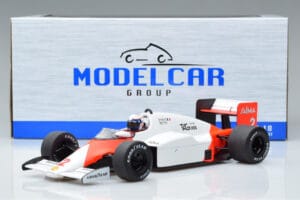 McLaren MP4/2B Marlboro #2 A. Prost Monaco GP Winner World Champion 1985 MCG 1:18 MCG18606F Метал — снимка 6 от 6