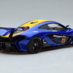 McLaren P1 GTR Синьо С Жълти Ивици AUTOart 1:18 - image 3 of 7