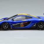 McLaren P1 GTR Синьо С Жълти Ивици AUTOart 1:18 - image 4 of 7