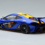 McLaren P1 GTR Синьо С Жълти Ивици AUTOart 1:18 - image 6 of 7