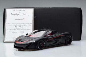 McLaren P1 Мат Черен AUTOart 1:18 76027 Метал — снимка 9 от 9