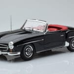 Mercedes 190 SL W121 Кабриолет Черен Minichamps 1:18 100037030
