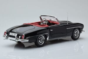Mercedes 190 SL W121 Кабриолет Черен Minichamps 1:18 100037030 Метал — снимка 3 от 8