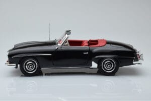 Mercedes 190 SL W121 Кабриолет Черен Minichamps 1:18 100037030 Метал — снимка 4 от 8