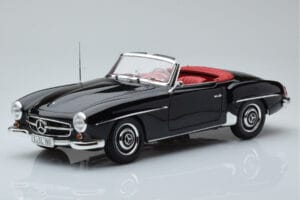 Mercedes 190 SL W121 Кабриолет Черен Minichamps 1:18 100037030