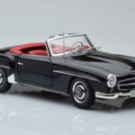 Mercedes 190 SL W121 Кабриолет Черен Minichamps 1:18 100037030 - image 5 of 8