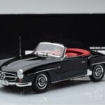 Mercedes 190 SL W121 Кабриолет Черен Minichamps 1:18 100037030 - image 8 of 8