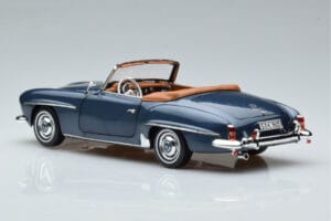 Mercedes 190 SL W121 Roadster Син Norev 1:18 B66040625 Метал — снимка 7 от 8