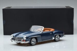 Mercedes 190 SL W121 Roadster Син Norev 1:18 B66040625 Метал — снимка 8 от 8