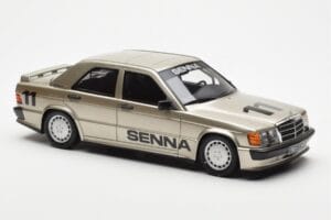 Mercedes 190E 2.3-16 W201 A. Senna Nurburgring Race of Champions 1984 Otto 1:18 OT1041 Смола — снимка 4 от 6