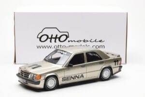 Mercedes 190E 2.3-16 W201 A. Senna Nurburgring Race of Champions 1984 Otto 1:18 OT1041 Смола — снимка 6 от 6