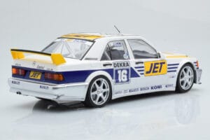 Mercedes 190E 2.5-16 W201 EVO 1 Jet #16 F. Biela Team Ms-Jet Racing DTM 1990 Minichamps 1:18 155903616 Метал — снимка 2 от 6