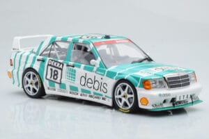 Mercedes 190E 2.5-16 W201 EVO 2 Debis #18 F. Giroix Team Zackspeed DTM 1991 Minichamps 1:18 155913618 Метал — снимка 4 от 6