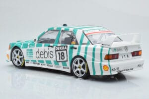 Mercedes 190E 2.5-16 W201 EVO 2 Debis #18 F. Giroix Team Zackspeed DTM 1991 Minichamps 1:18 155913618 Метал — снимка 5 от 6