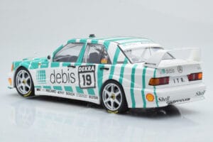 Mercedes 190E 2.5-16 W201 EVO 2 Debis #19 R. Asch Team Zackspeed DTM 1991 Minichamps 1:18 155913619 Метал — снимка 5 от 6