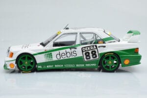 Mercedes 190E 2.5-16 W201 EVO 2 Debis #88 B. Schneider Team Zackspeed DTM 1991 Minichamps 1:18 155913688 Метал — снимка 3 от 6